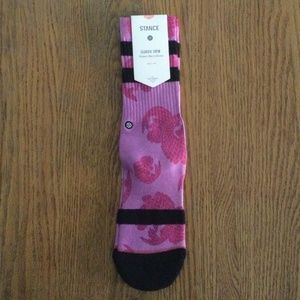 Stance Women’s “Fukuku” Classic Crew Socks. NWT
